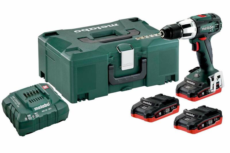 Акумуляторний шурупокрут Metabo SB 18 LT LiHD Set (3x LiHD 3,5 Ah) (602103930)