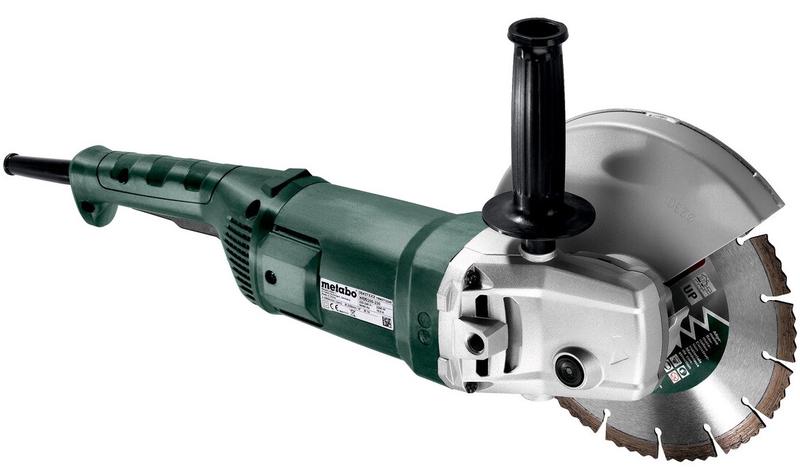 Кутова шліфувальна машина Metabo WE 2200-230 (кейс + диски) (691081000)