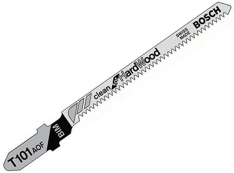 Пилки для лобзика Bosch Т 101 AOF Clean for HardWood BIM (2608634233) 5 шт