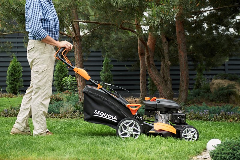 Газонокосарка бензинова самохідна SEQUOIA SPLM4600