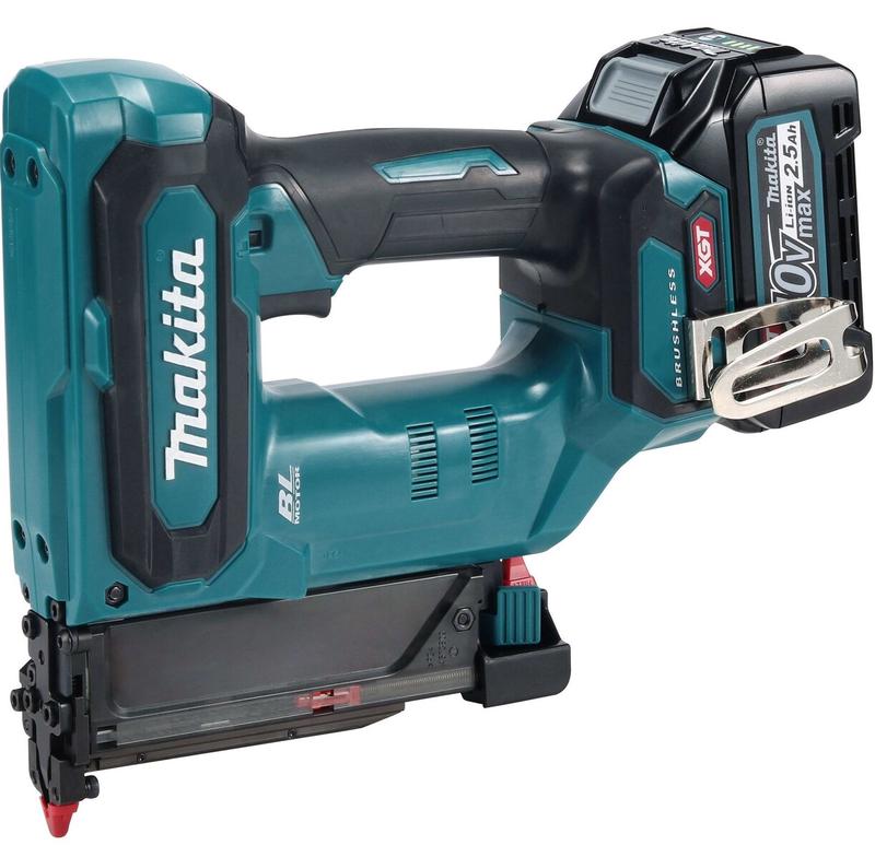 Акумуляторний штифтозабивний пістолет Makita XGT PT001GD101 (з АКБ і ЗП)