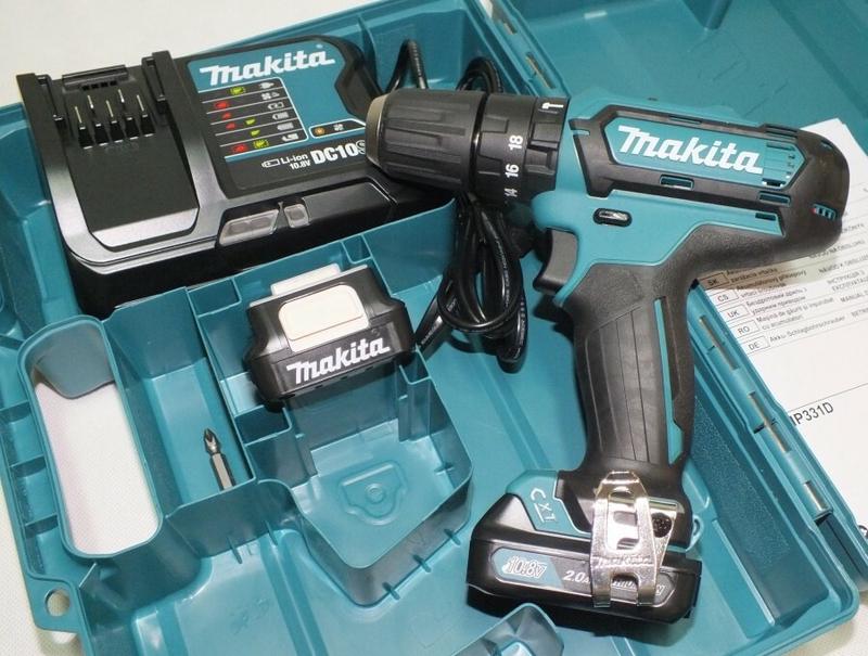 Акумуляторний ударний шурупокрут Makita HP331DSAE