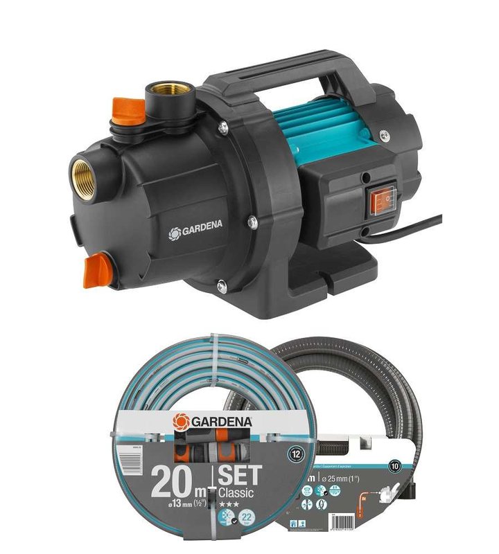 Насос садовий Gardena 3000/4 Set (09011-29)