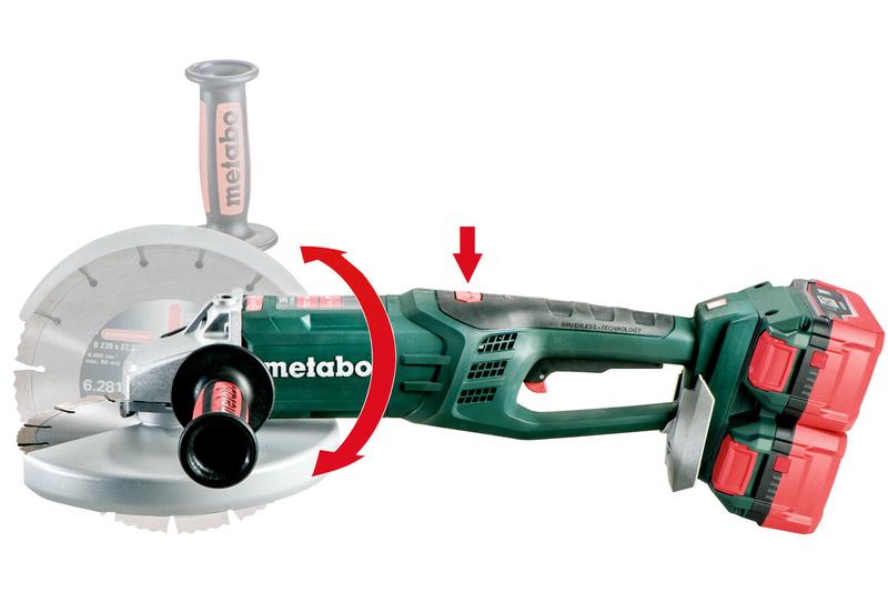 Кутова шліфувальна машина Metabo WPB 36-18 LTX BL 230 (613102810)
