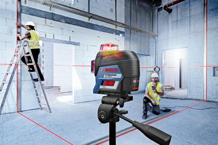 Лазерний нівелір Bosch GLL 3-80 C (12 V) + BM 1 + L-Boxx (0601063R02)