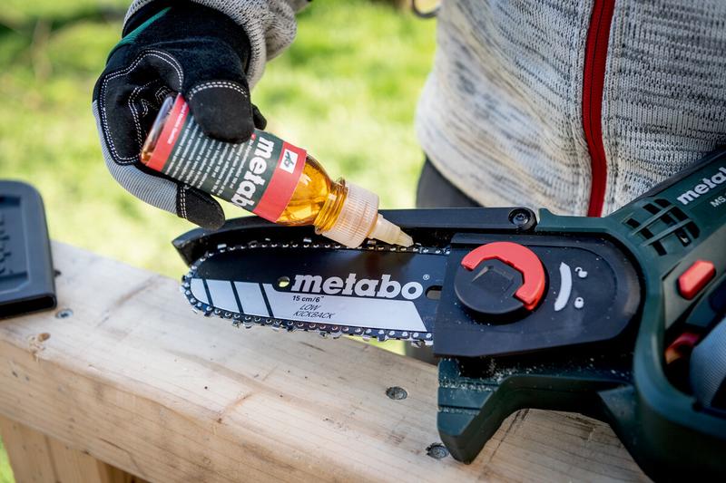 Акумуляторна ланцюгова пила Metabo MS 18 LTX 15, без АКБ и ЗП (600856840)