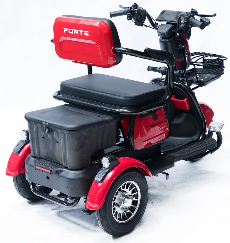 Акумуляторний трицикл Forte Family-P600 (червоний) (145226)