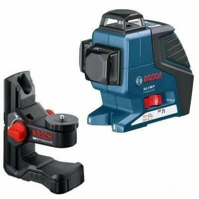 Лінійні лазери (будівник площин) Bosch GLL 3-80 P + BM1 в L-Boxx (0601063309)