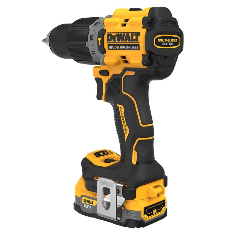 Дриль-шуруповерт акумуляторний безщітковий ударний DeWALT DCD805E1T