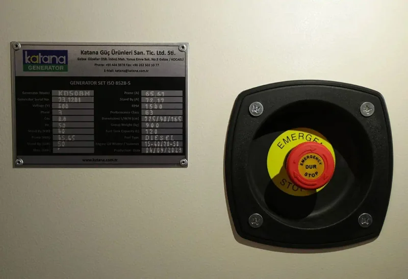 Дизельний генератор KATANA KD 50 KVA