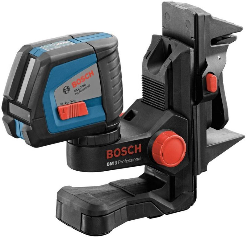 Лінійні лазери (будівник площин) Bosch GLL 2-50 + BM1 в L-Boxx (0601063108)