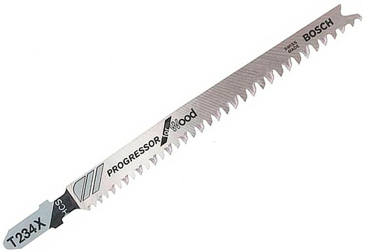 Пилки для лобзика Bosch T 234 X Progressor for Wood HCS (2608633528) 5 шт