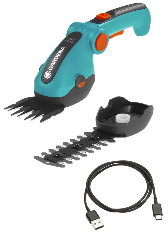 Ножиці для газонів акумуляторні Gardena ComfortCut Li Set USB-C (09888-20)