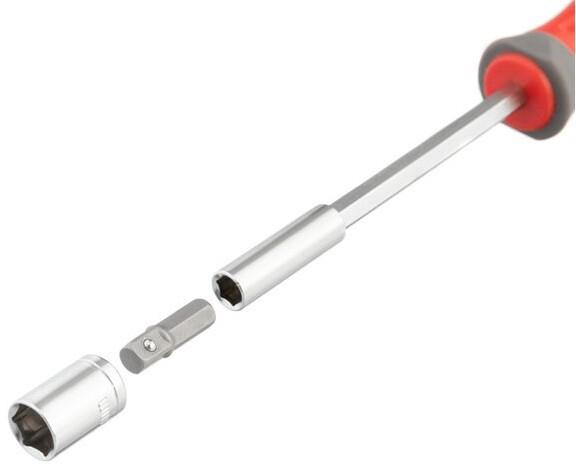 Викрутка Intertool з комплектом насадок 16 од (VT-3345)