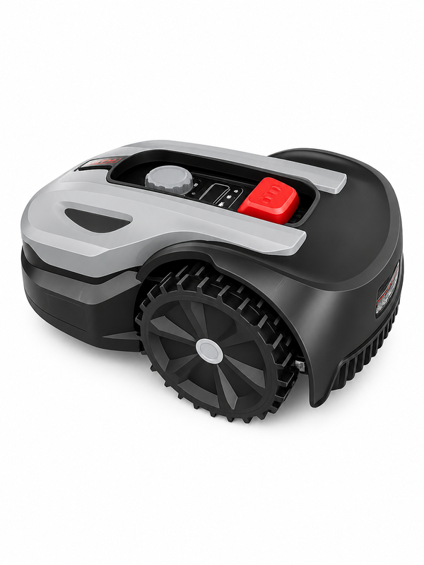 Газонокосарка-робот GTM RLM600/18W 600 кв.м із зарядною станцією та комплектом для встановлення (RLM600/18W) 84173