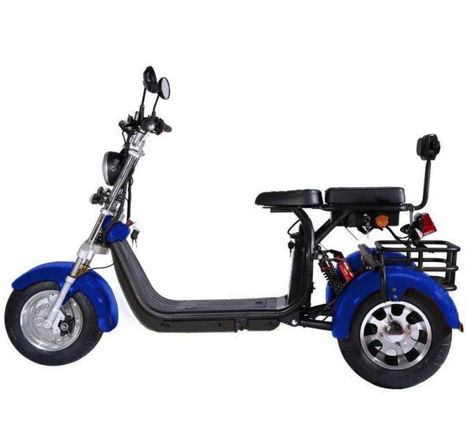 Електроскутер триколісний HECHT COCIS MAX BLUE