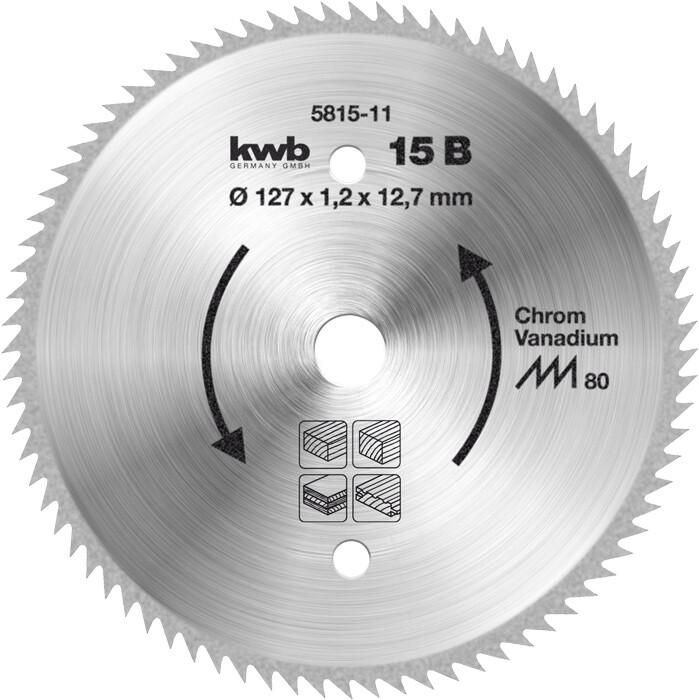 Диск до циркулярної пилки KWB 150х16 мм, 33B, 100Т (583311)