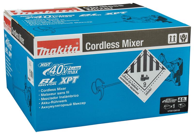 Акумуляторний міксер Makita XGT UT001GM103