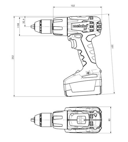 Акумуляторний ударний шурупокрут Metabo SB 18 LT Compact (602103510)