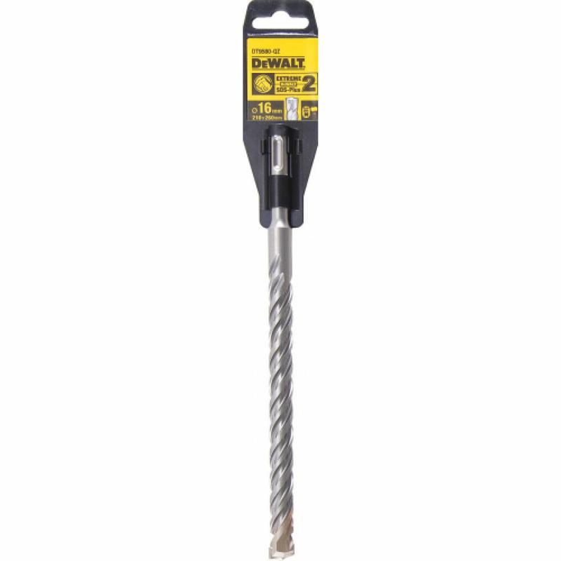 Бур DeWALT "SDS-Plus EXTREME2", 16x250x300мм