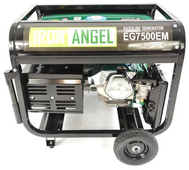 Двохпаливний генератор Iron Angel EG 7500 EM ГАЗ-Бензин