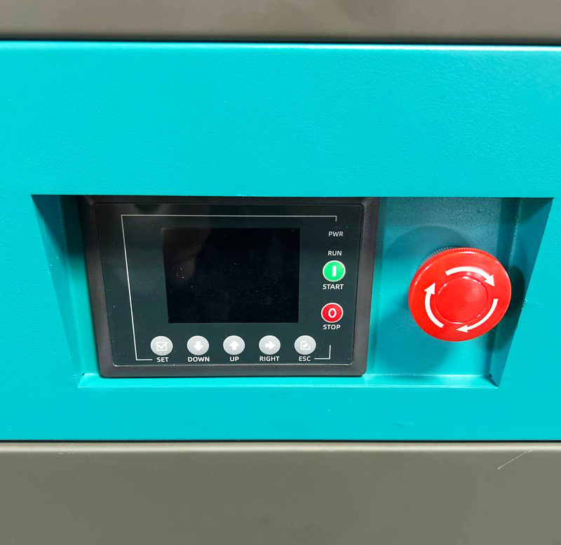 Гвинтовий повітряний компресор 200 л GTM DLG7.5V/inv масляний 380В/інвертор/кожух (DLG7.5V-INV Closed case) 25143