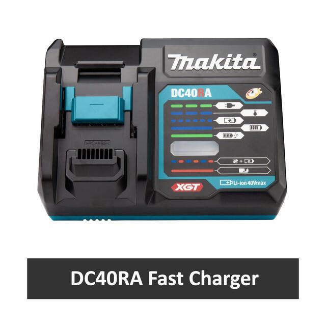 Акумуляторний кущоріз Makita XGT 40 V Max, 600 мм, акумулятор 2.5Аг 2шт, зарядний пристрій (UH004GD201)