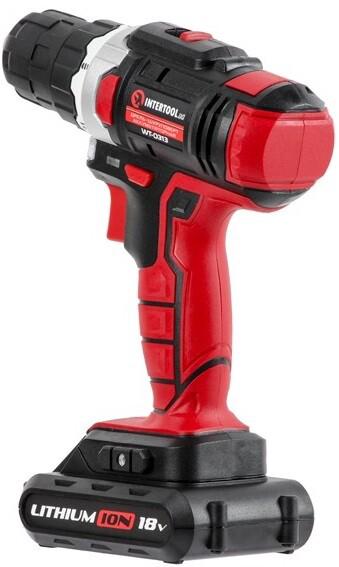 Акумуляторний дриль-шуруповерт Intertool WT-0313