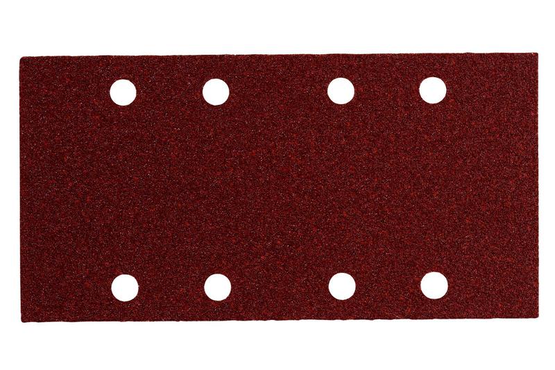 Набір шліфувальних листів на липучці Metabo для дерева і металу 93х185мм 10 шт (625774000)