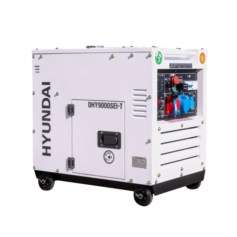 Інверторний дизельний генератор Hyundai DHY 9000SEI-T