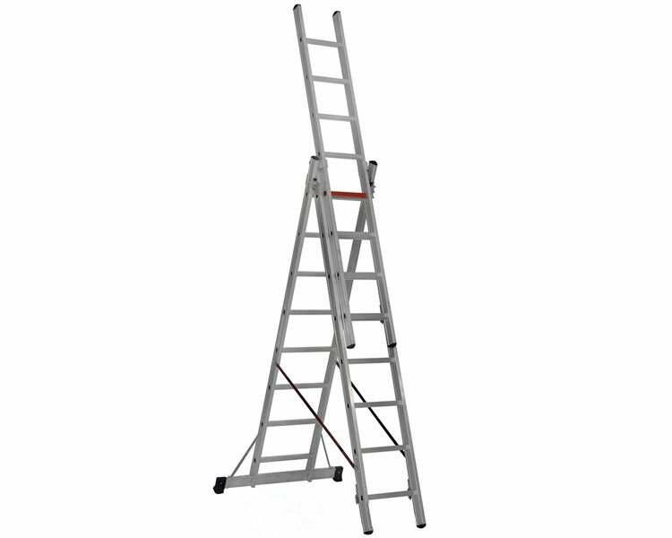Трьохсекційна драбина Драбина VIRASTAR 3x8 (TS175)
