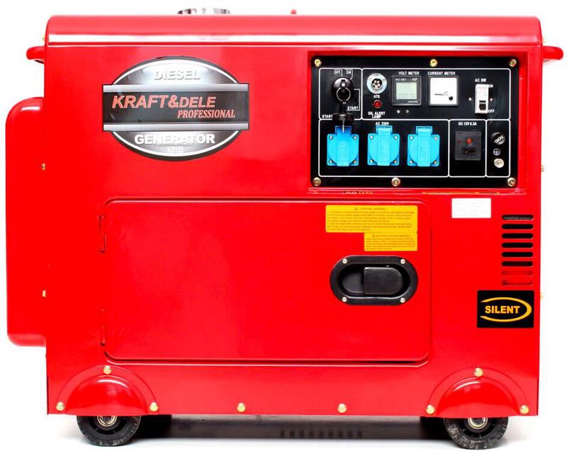 Дизельний генератор Kraft Dele KD-123 + ATS