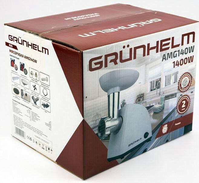 М'ясорубка Grunhelm AMG140W
