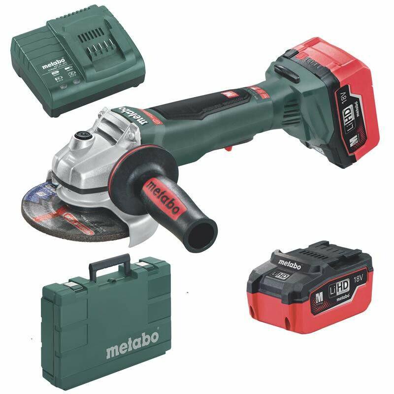 Акумуляторна кутова шліфувальна машина Metabo WPB 18 LTX BL 125 Quick (613075660)