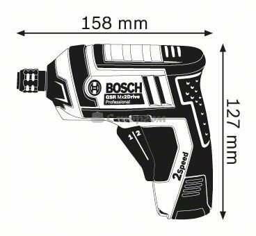Акумуляторний шурупокрут Li-Ion Bosch GSR Mx2Drive (06019A2101)