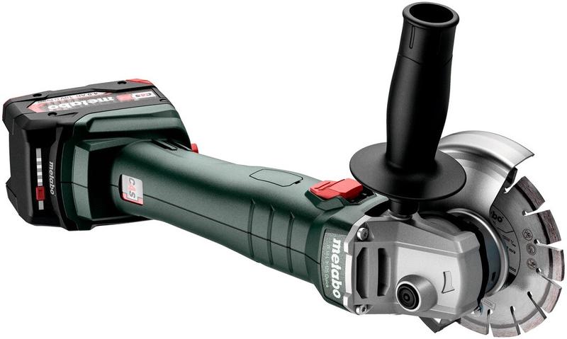 Акумуляторна кутова шліфувальна машина Metabo W 18 L 9-125 Quick (602249650)