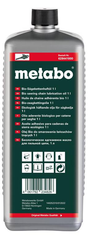Мастило для змащування ланцюга Metabo 1 л (628441000)
