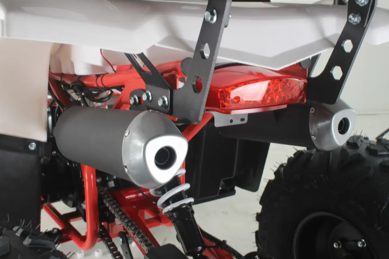 Квадроцикл Forte ATV125F (біло-червоний) (124596)