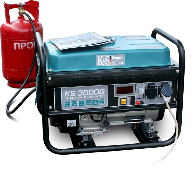 Двопаливний генератор Konner Sohnen KS 3000G