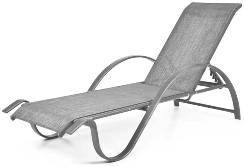 Шезлонг алюмінієвий HECHT SOFIA LOUNGER