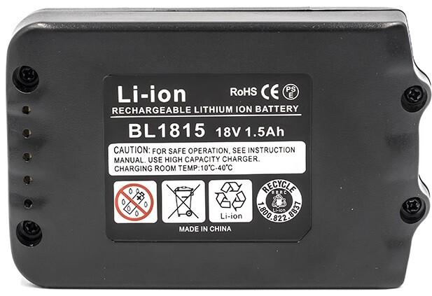 Акумулятор PowerPlant для шурупокрутів та електроінструментів MAKITA 18 V, 1.5 Ah, Li-ion (TB920648)