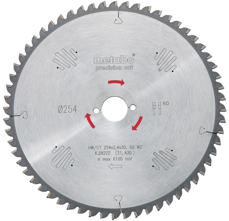 Пильний диск Metabo 190x30, HW/CT 48 WZ (628035000)