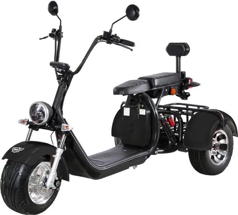 Електроскутер триколісний HECHT COCIS MAX BLACK