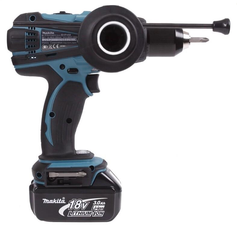 Акумуляторний дриль-шурупокрут Makita BHP458RFJ