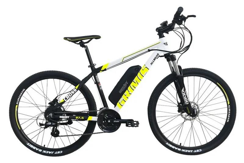 Велосипед на акумуляторній батареї HECHT GRIMIS WHITE