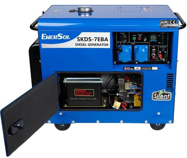 Дизельний генератор EnerSol SKDS-7EBA