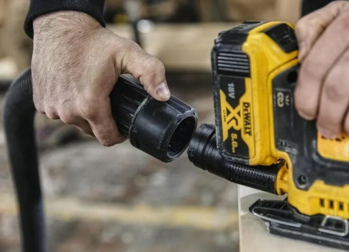 Шліфмашина вібраційна DeWALT DCW200NT, чемодан