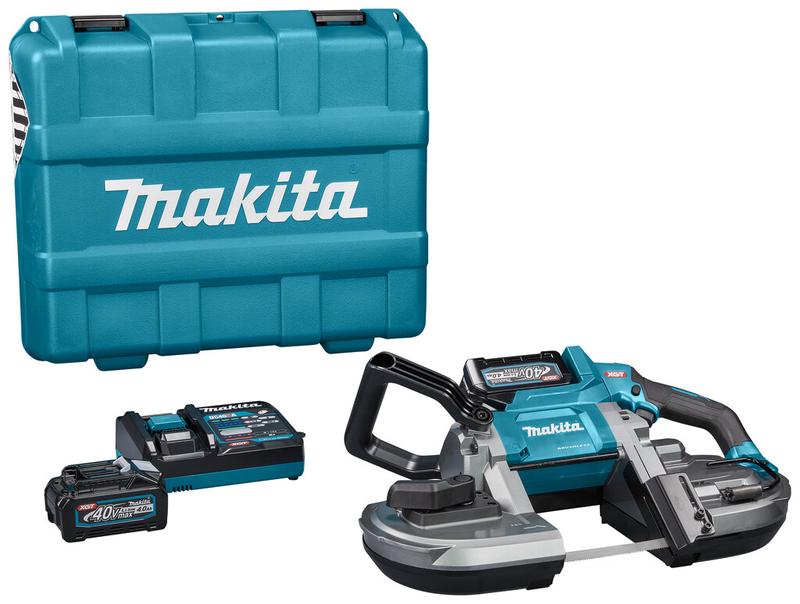 Акумуляторна стрічкова пилка Makita XGT PB002GM201
