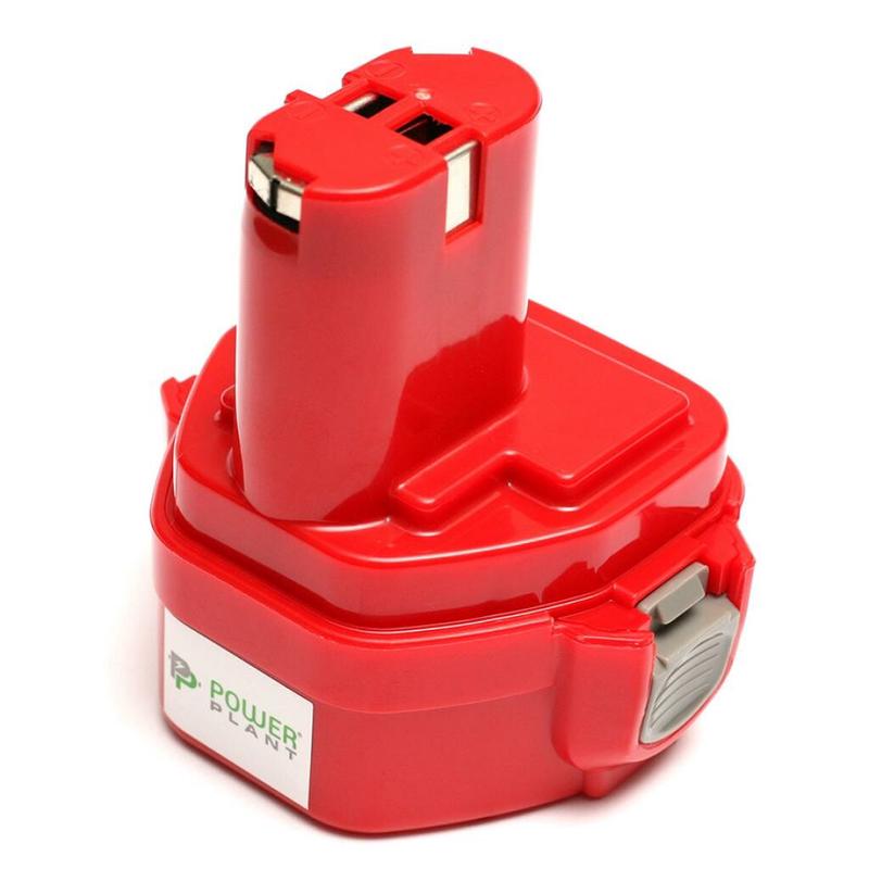 Акумулятор PowerPlant для шурупокрутів та електроінструментів MAKITA GD-MAK-12 (A), 12 V, 2 Ah, NICD 1235 (DV00PT0040)