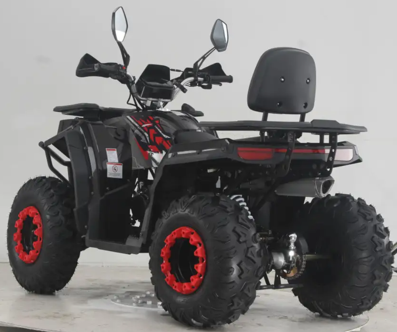 Квадроцикл Forte ATV200G (червоно-чорний) (133191)
